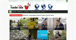Desktop Screenshot of fundavida.org.ar